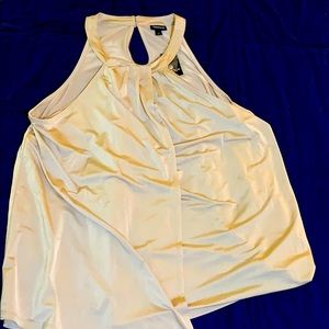 1x champagne high necked torrid top NWT
